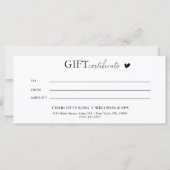 Klantspecifiek, mint-silverglitter, zakelijk (Achterkant)