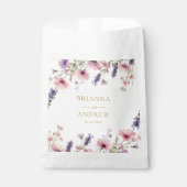 Klantspecifieke Floral Wedding Bedankzakje (Voorkant)