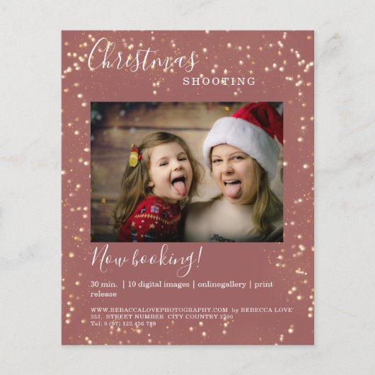 Klantspecifieke kerstverlichting — Fotoflyer Flyer (Voorkant)