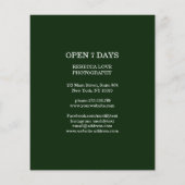 Klantspecifieke kerstverlichting — Fotoflyer Flyer (Achterkant)