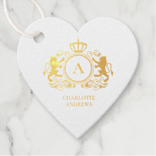 klantspecifieke logo-monogram bedankjes labels