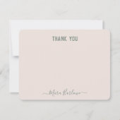 KLANTTEKST Persoonlijke Moderne Kalligrafie van he Notitiekaartje (Voorkant)