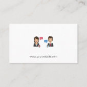 Klantvertegenwoordigers Visitekaartje (Achterkant)