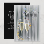 Klap borrel Champagnetuin Kaart (Voorkant / Achterkant)