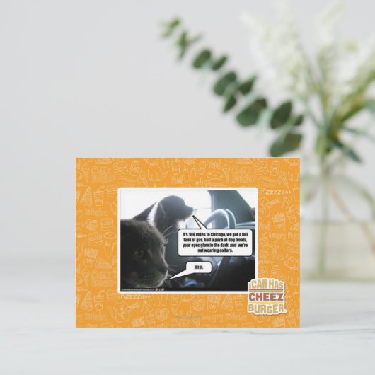 Klap het briefkaart (Staand voorkant)