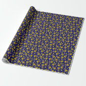  klappende aap speelgoed cadeaupapier (Uitgerold)