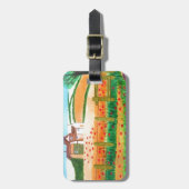 Klapperveld bagagelabel (Voorkant verticaal)