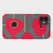 Klaproos Case-Mate iPhone Case (Achterkant (horizontaal))