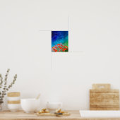 Klaproos Kunst Poster (Keuken)