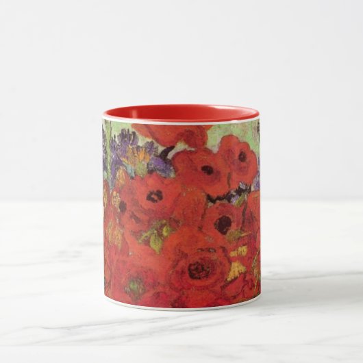 Klaprozen en margrieten door Vincent van Gogh Mok (Midden)