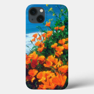 Klaprozen langs de Pacifische kust bij Big Sur iPhone 13 Hoesje
