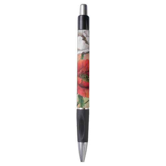 klaprozenpen pen (Voorkant Verticaal)