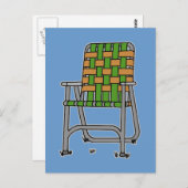 Klapstoel Briefkaart (Voorkant / Achterkant)