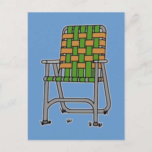 Klapstoel Briefkaart (Voorkant)