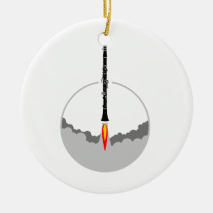 klarineschakel keramisch ornament