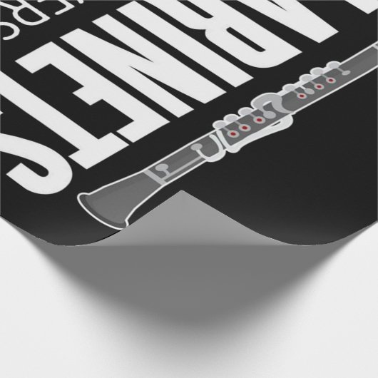  klarinet cadeaupapier (Hoek)