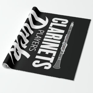  klarinet cadeaupapier