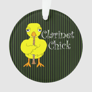 klarinet chick tekst ornament