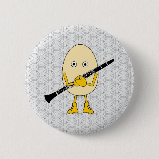Klarinet Egghead Ronde Button 5,7 Cm (Voorkant)