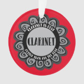 Klarinet is het beste ornament (voorkant)