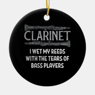 Klarinet Keramisch Ornament
