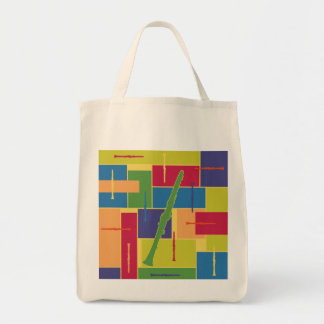 Klarinet Kleurblokken Tas