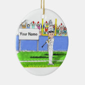 Klarinet - Mannelijk Keramisch Ornament (Rechts)