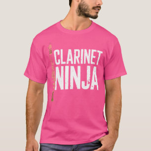 Klarinet Ninja Klarinettist En Orkest Klarinet T-shirt