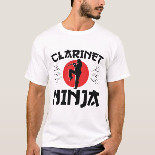 Klarinet Ninja Marching Band T-shirt