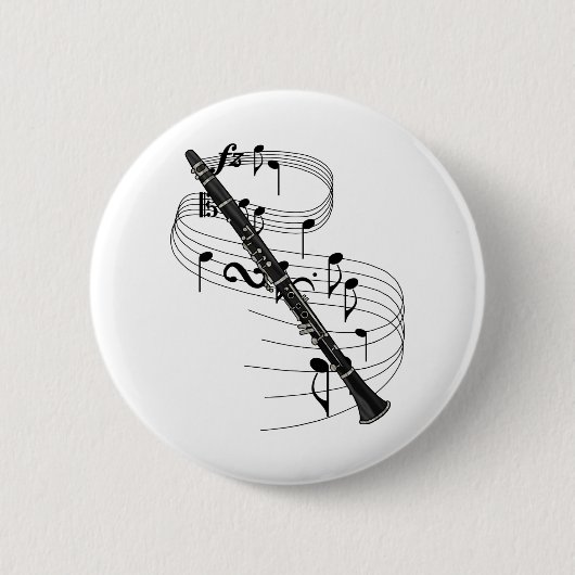 Klarinet Ronde Button 5,7 Cm (Voorkant)