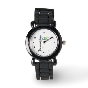 "Klarinet RULES" door Leslie Harlow Horloge