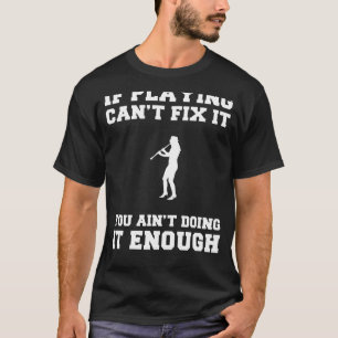 Klarinet Serenade: Als het spelen van klarinet kan T-shirt