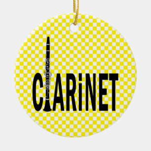 Klarinettekst Keramisch Ornament