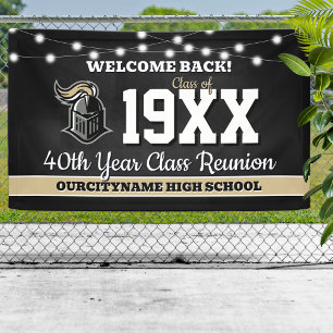 Klas Kleuren Klassereünie Welkom Banner