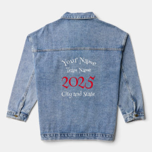 klas reunie pensioen 2030 2031 2032 2033 HG T-shir Denim Jacket