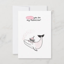 Klas Valentijnsdag Notitiekaartje