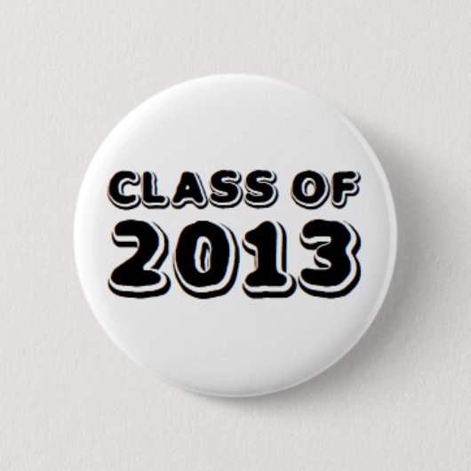 klas van 2013 ronde button 5,7 cm (Voorkant)