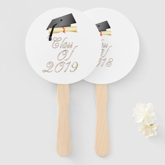 Klas van 2019 handwaaier (Voorkant en achterkant)
