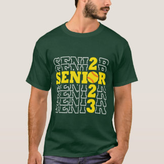 Klas van 2023 Softbal Senior Seniors Terug naar sc T-shirt