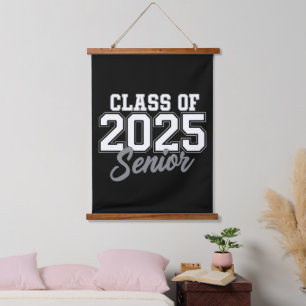 Klas van 2025 Afstudeerklas Terug naar school 2025 Hangend Wandkleed