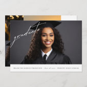 KLAS VAN 2025 High School MULTI Photo Afstuderen Aankondiging (Voorkant / Achterkant)