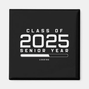 Klas van 2025 Laatste Jaar Loading Senior 2025 Magneet