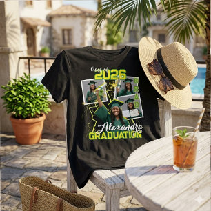 Klas van 2026 Foto Collage Afstudeer T-shirt