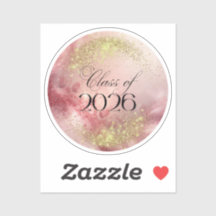 Klas van 2026 - op maat gemaakte vinyl sticker (ro
