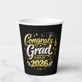 Klas van 2026 papieren bekers