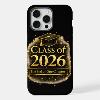 Klas van 2026 Premium Afstudeercadeau Hoesje iPhone 15 Pro Max Hoesje