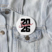 Klas van 2026 ronde button 7,6 cm (In situ)