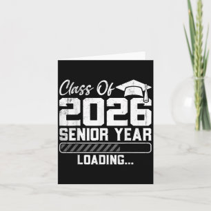 Klas van 2026 Senior jaar aan het laden Countdown Kaart
