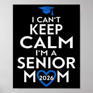 Klas van 2026 Senior Moeder Grappige Afstuderen  Poster