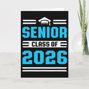 Klas van 2026 T-shirt Senior College Middelbare Sc Kaart